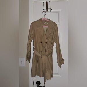 Zara kids Classic Beige Trench Coat